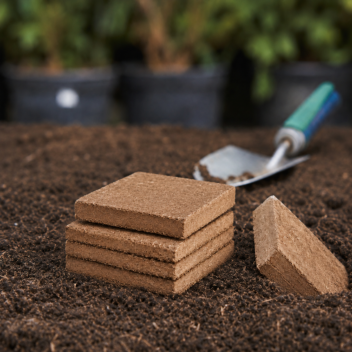 buy nursery soil coco coir pellets online, compressed coco coir pellets, coco peat pellets for seedlings, coconut coir growing medium