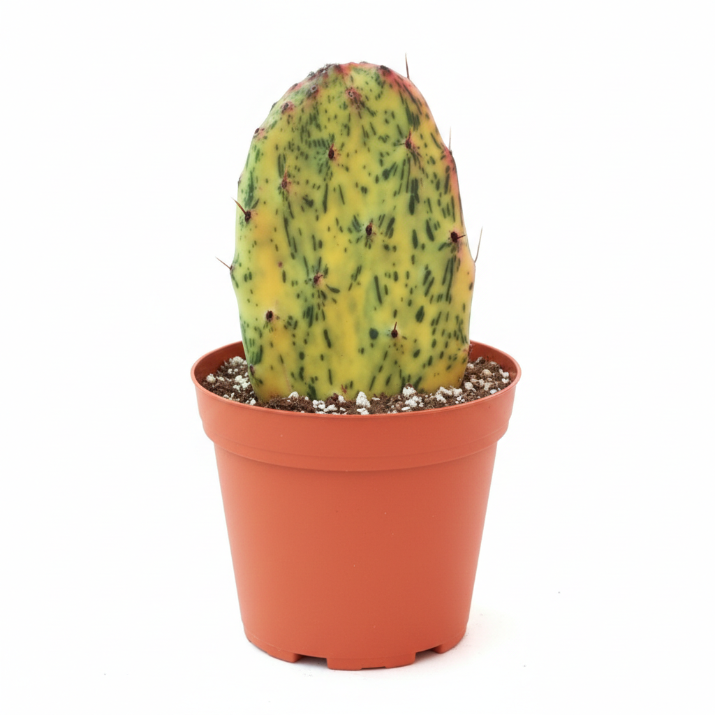 6 inch Opuntia Sunburst, Opuntia Sunburst for sale, buy Opuntia Sunburst online, rare 6 inch cactus