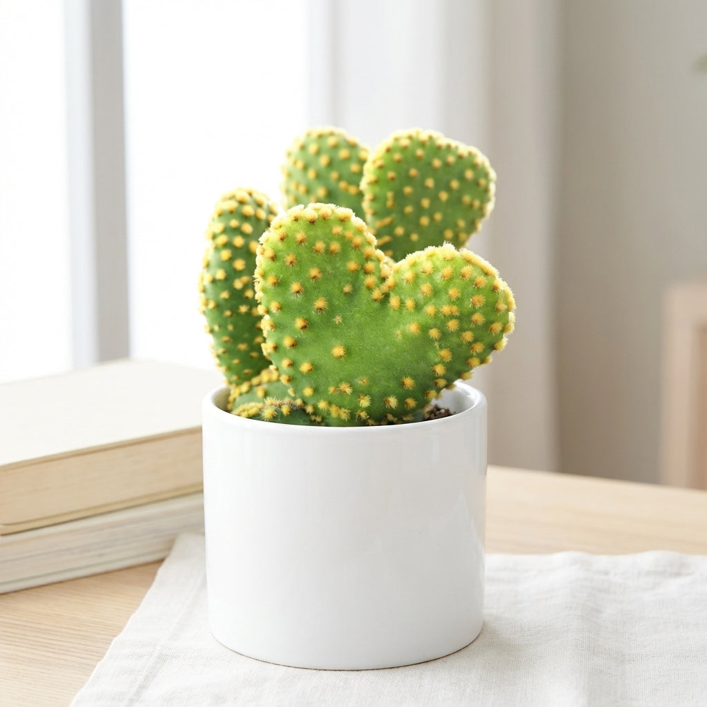 Opuntia 'Crazy Bunny Ears' – Rare Monstrose Cactus | Unique Twisted Form  Live Succulent