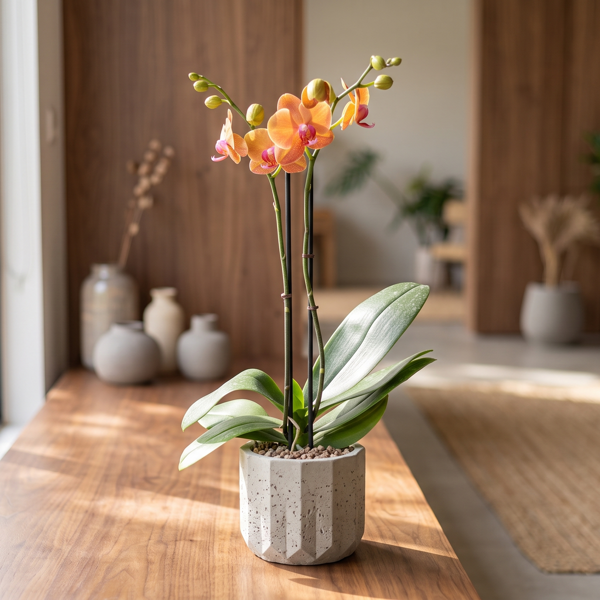 Orchid 'Orange Phalaenopsis'