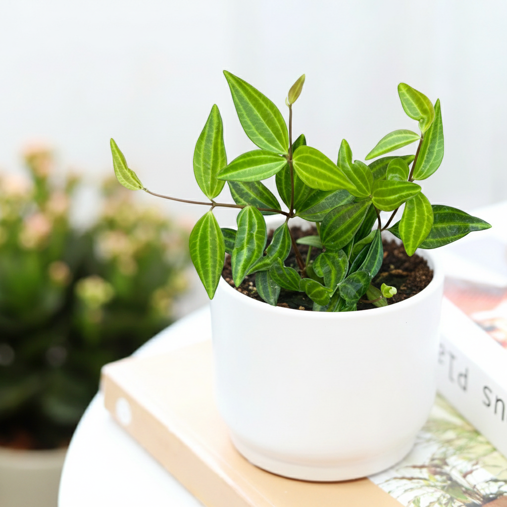 Peperomia 'Angulata' (Beetle Peperomia) – Trailing Live Plant by Succulents Box