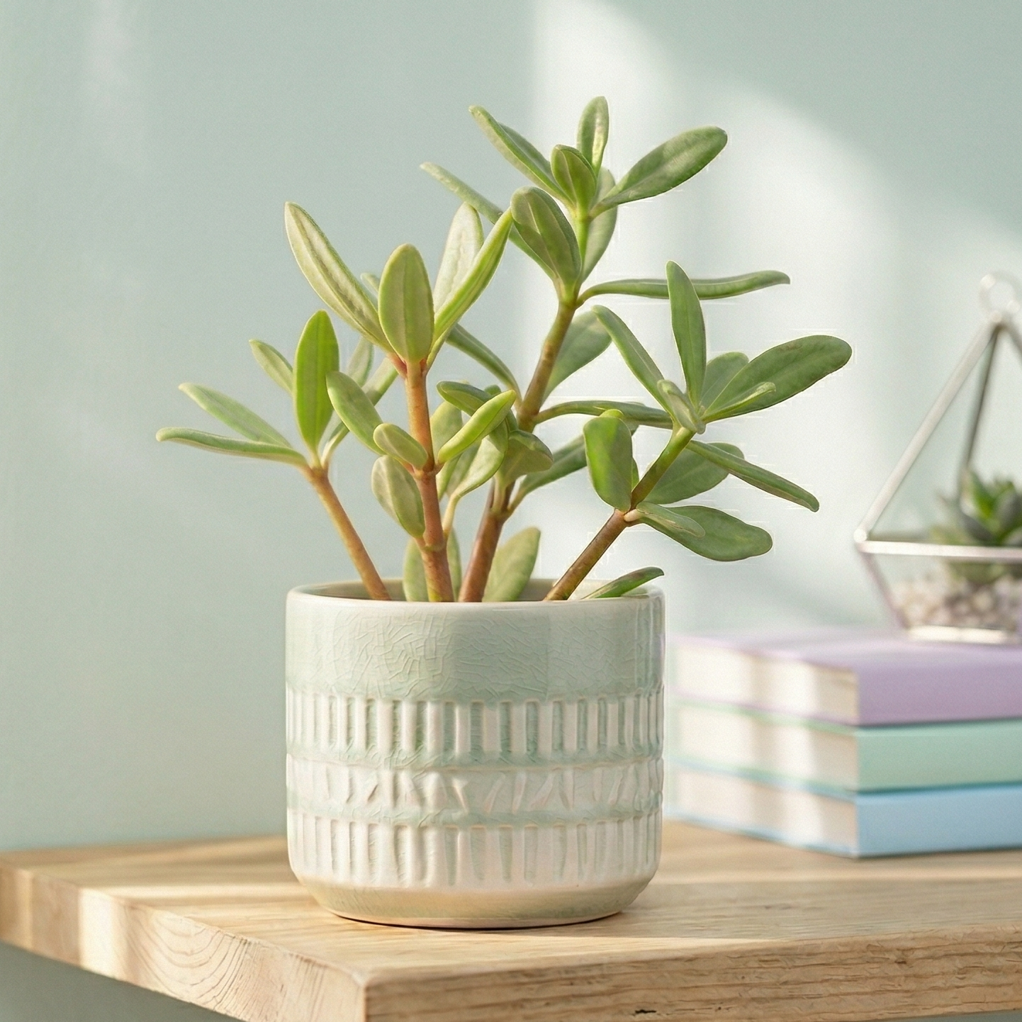 Peperomia kimnachii 2 inch live plant for sale, modern home decor plant small indoor potted greenery, giftable indoor plant peperomia kimnachii for plant lovers