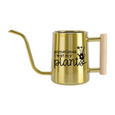 buy personalized metal watering can sometimes i wet my plants gray online, sophisticated gray satin-finish aluminum, personalized contemporary design, lightweight portable construction, 1.75-gallon capacity, perfect for apartment dwellers and plant enthusiasts with limited space, thoughtful small-space gardening gift