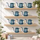 orange and pink 30-pack Pack of Personalized Metal Watering Can - Thank You for Helping Me Grow for sale, warm cheerful hues with custom text, compact mini design, sturdy rust-proof metal, ideal for end-of-year teacher gifts, great gardening gift