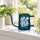 Personalized Metal Watering Can - Thank You for Helping Me Grow