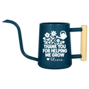 Personalized Metal Watering Can - Thank You for Helping Me Grow