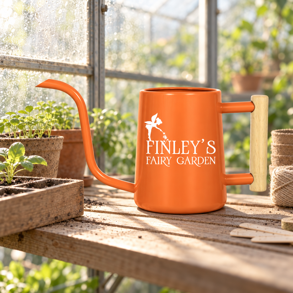 Personalized Watering Can - Fairy Garden & Custom