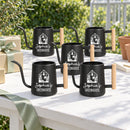 pink 20-pack personalized watering can greenhouse for sale, robust plastic, bubblegum pink, easy grip, ideal for school gardens, educational gift