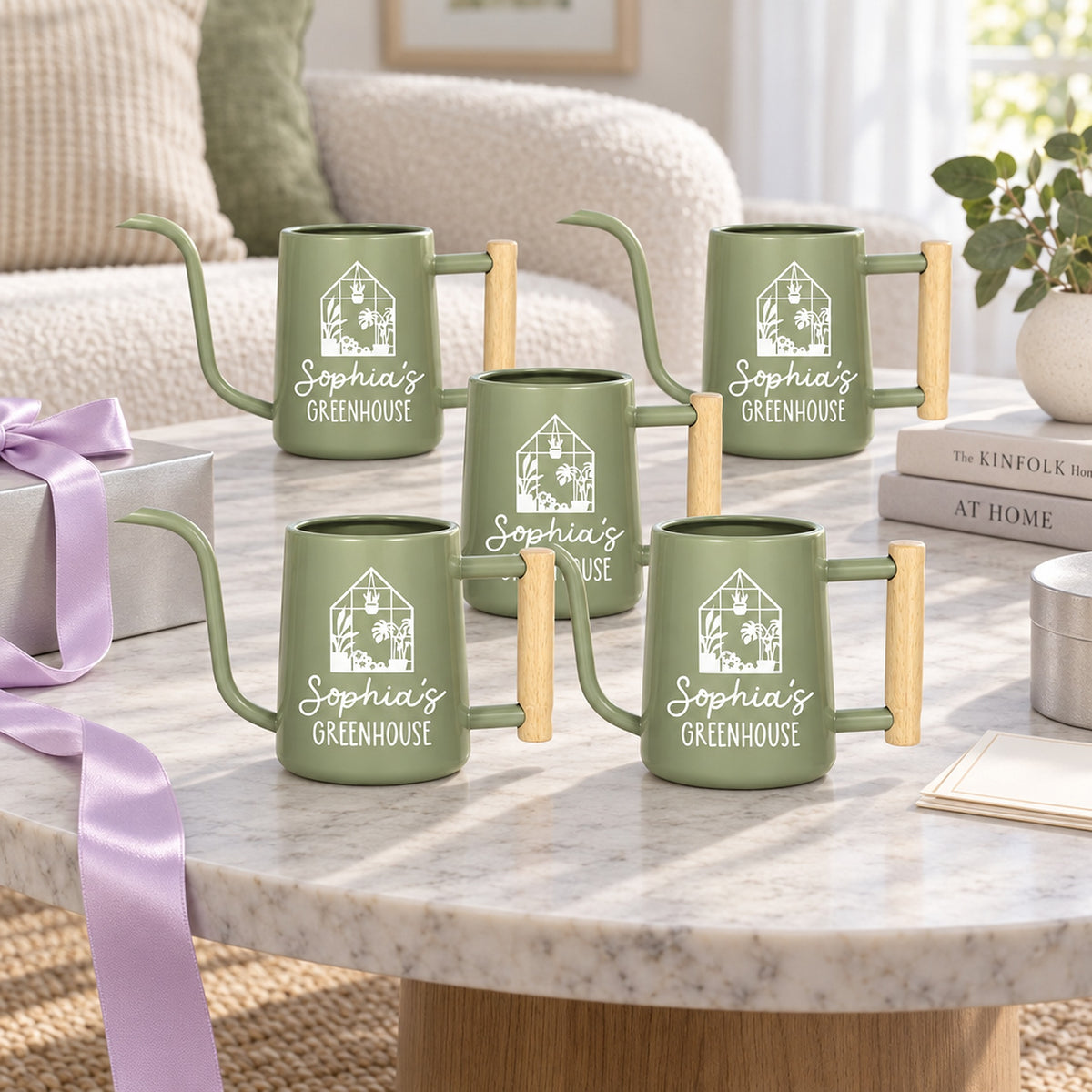 buy 20-pack personalized watering can greenhouse gray online, industrial metal, slate gray, weather-resistant, ideal for urban gardening, eco-friendly gift