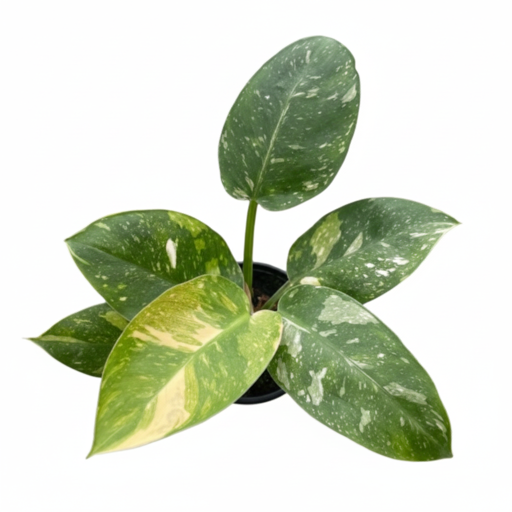 4 inch Philodendron Congo Nuclear, Philodendron live plants, air purifying plants, rare houseplants for sale, buy live plants online