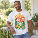 l plant dad personalized retro boho shirt for sale, retro aesthetic meets modern plant parent culture, durable quality construction with soft vintage-style fabric, meaningful personalized messaging celebrating indoor plant care, everyday wear essential for plant lover lifestyle, memorable keepsake gift for dedicated plant dads and gardening friends