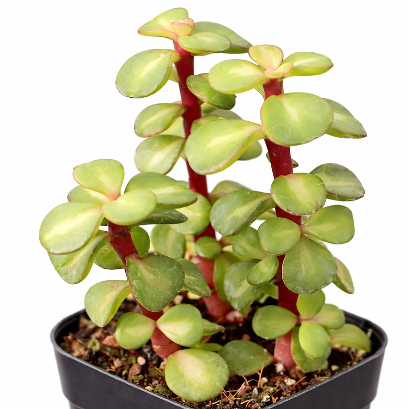 2 inch Portulacaria afra ‘Medio-picta’, green succulents, indoor succulents, succulent care guide, buy succulents online