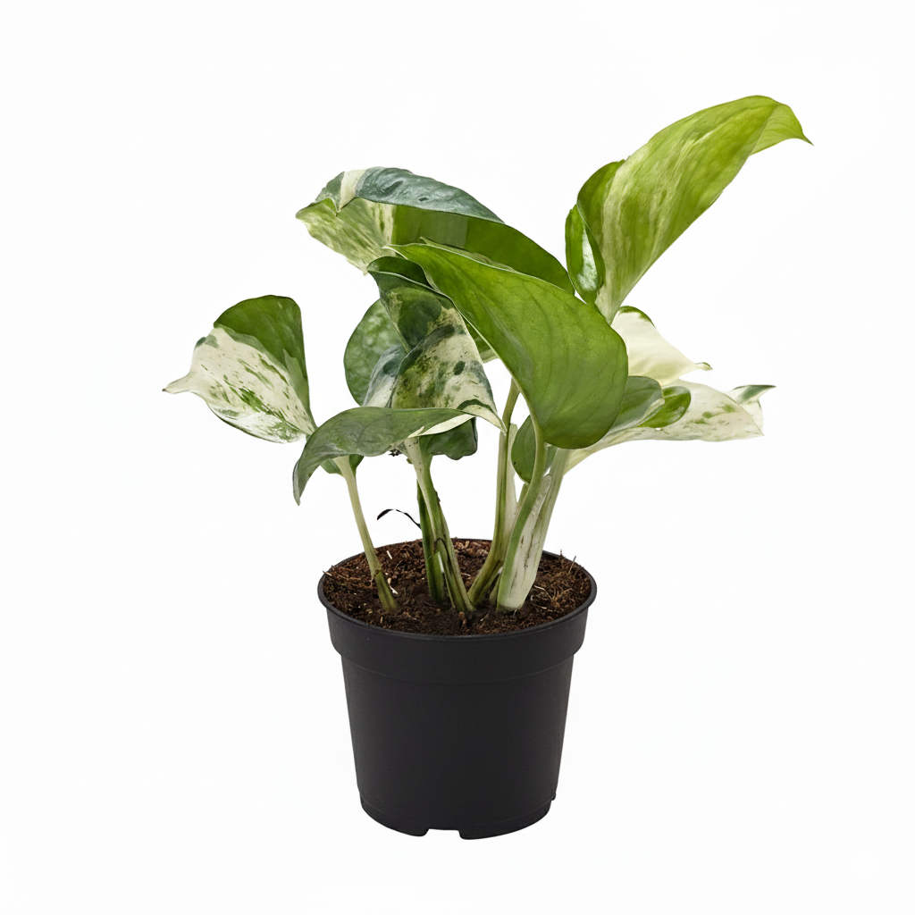 Pothos Manjula 4 inch, 4 inch pothos plants, low maintenance plants for beginners, easy to care indoor plants