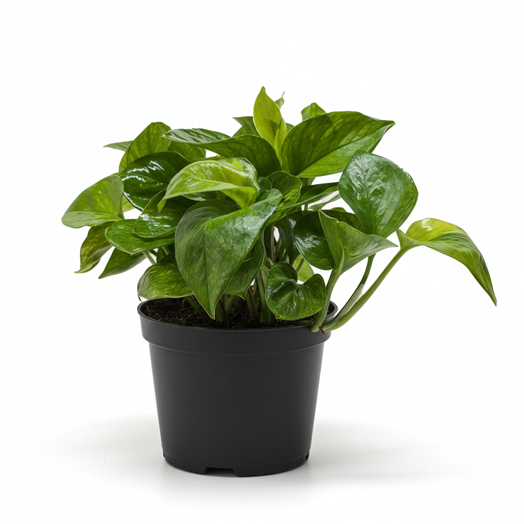 Rare Pothos ‘Lemon Top’ Vibrant Vining Epipremnum for Indoors, A fast-growing, low-maintenance vining plant perfect for baskets and shelves.