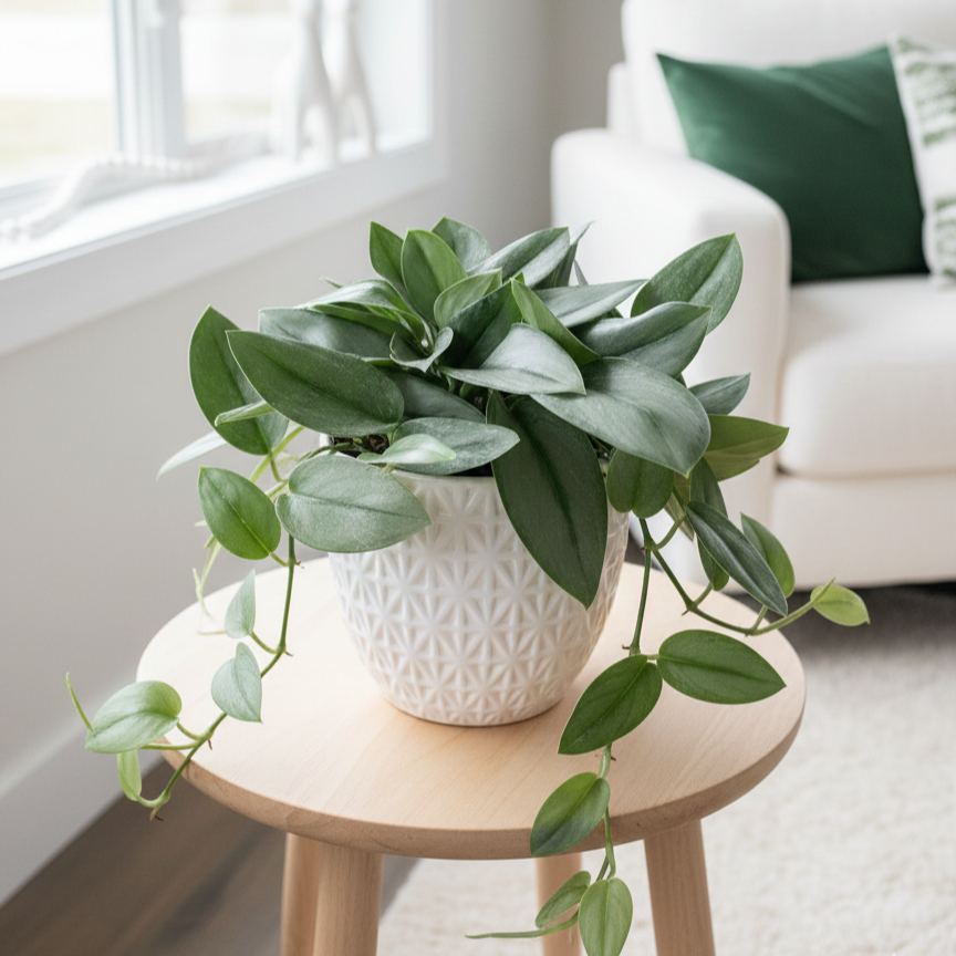 Scindapsus Treubii 'Moonlight' Rare Sterling Silver Plant, Rare Scindapsus varieties