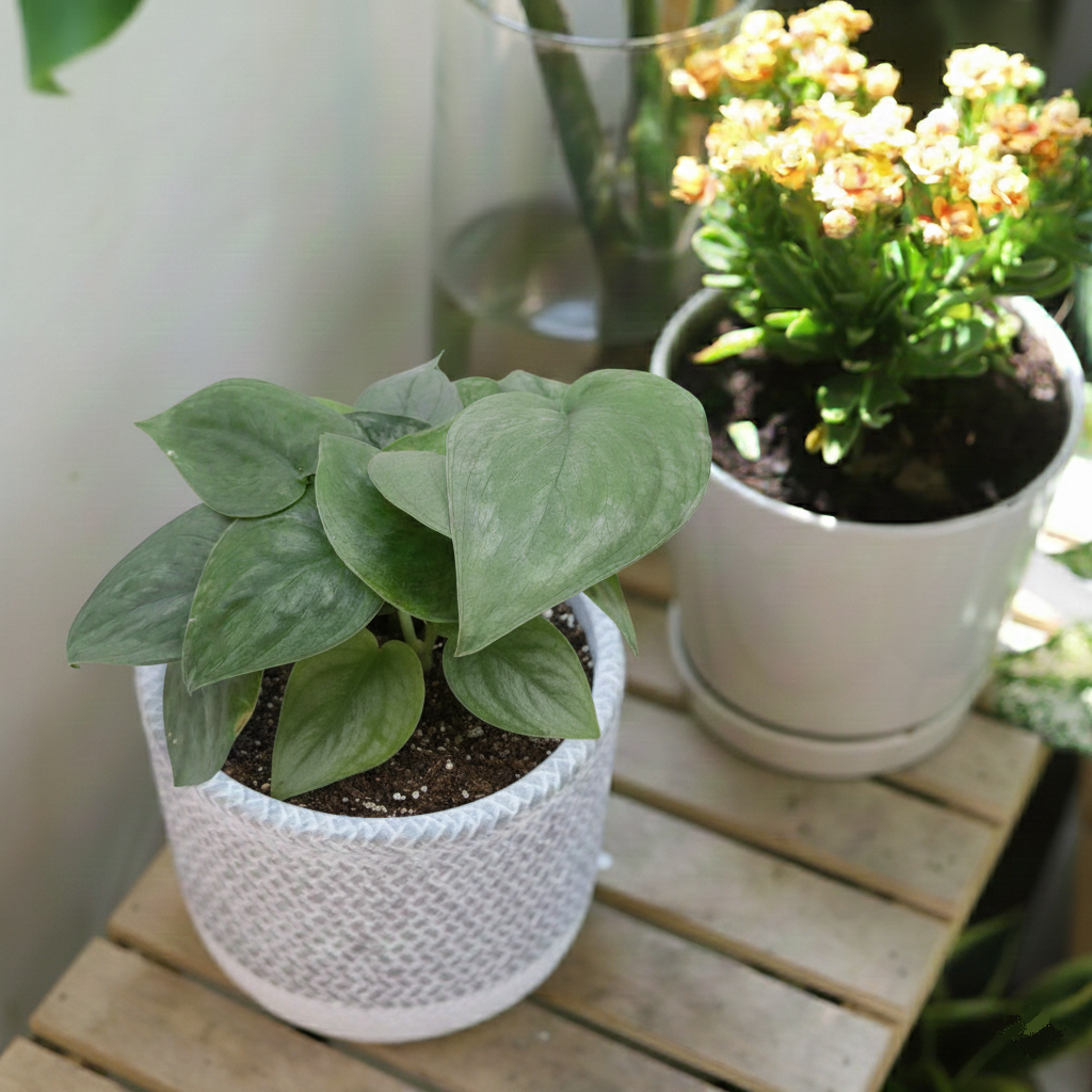 Scindapsus Platinum Java, rare houseplants for sale, trailing plants, tropical houseplants