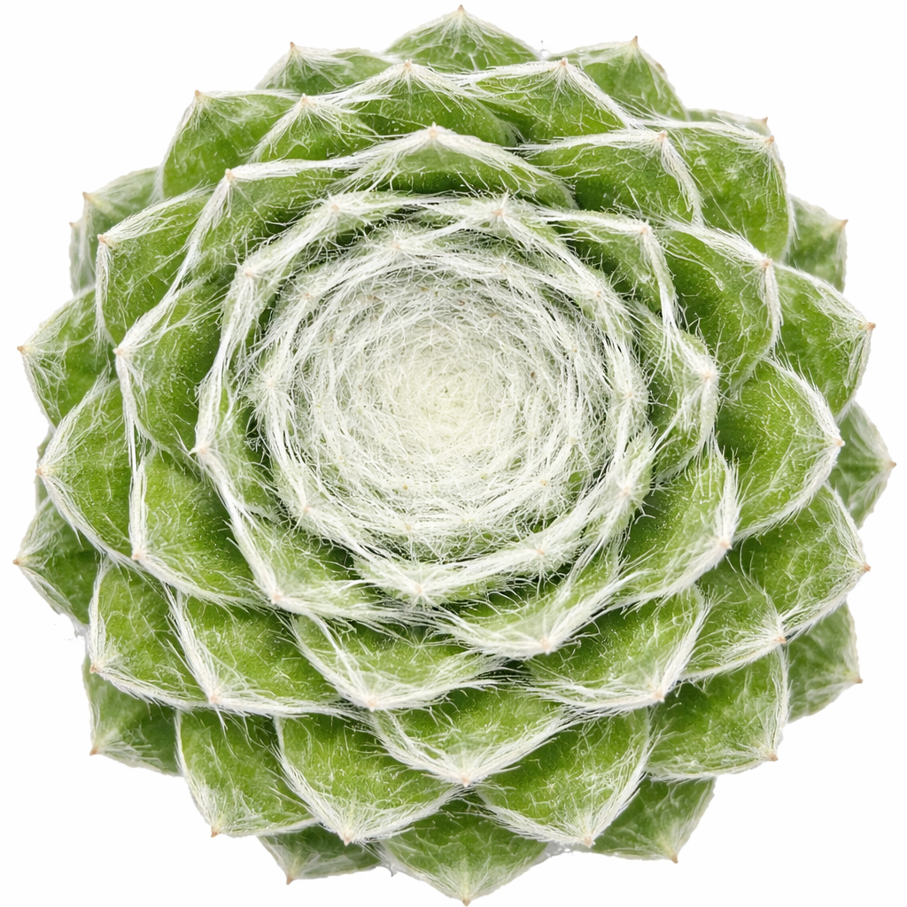 2 inch Sempervivum 'Boule de Neige', green succulents, indoor succulents, succulent care guide, buy succulents online