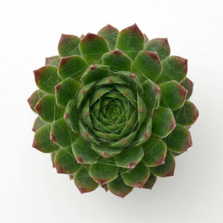 Sempervivum 'Red Pluche' 2 inch with red tips for sale online, Unique succulent gift decor ideas