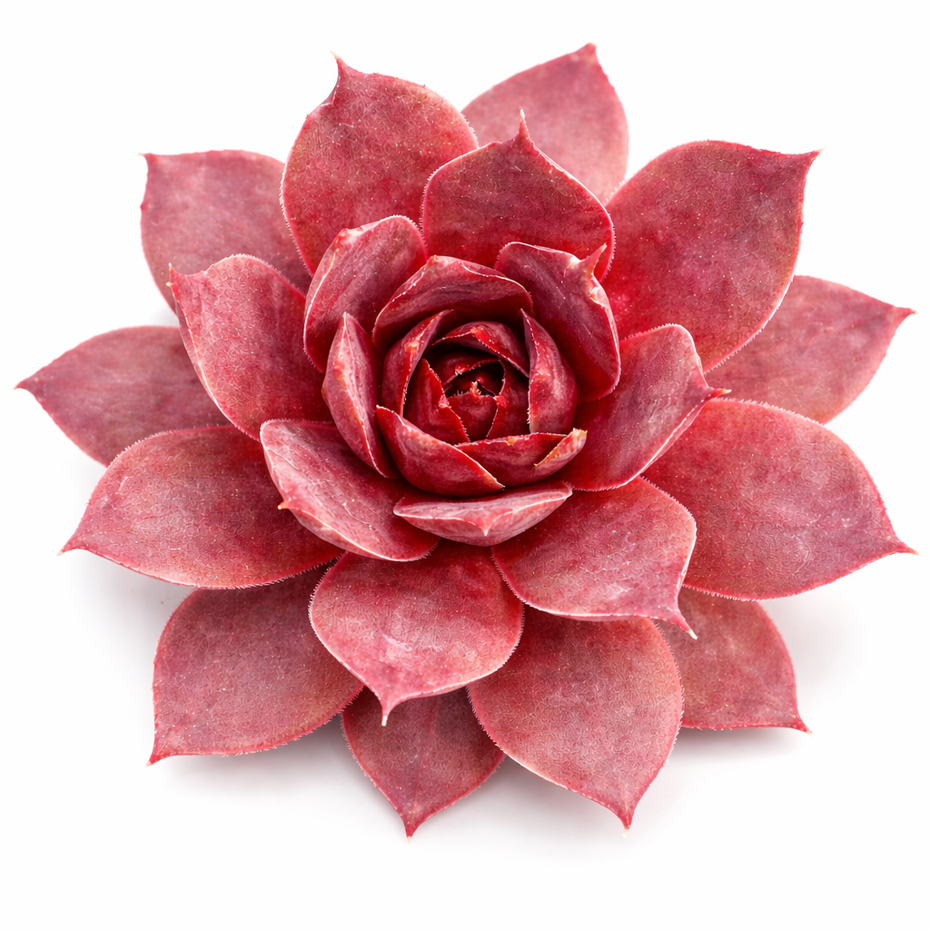 2 inch Sempervivum ‘Temby’, red succulents, indoor succulents, succulent care guide, buy succulents online