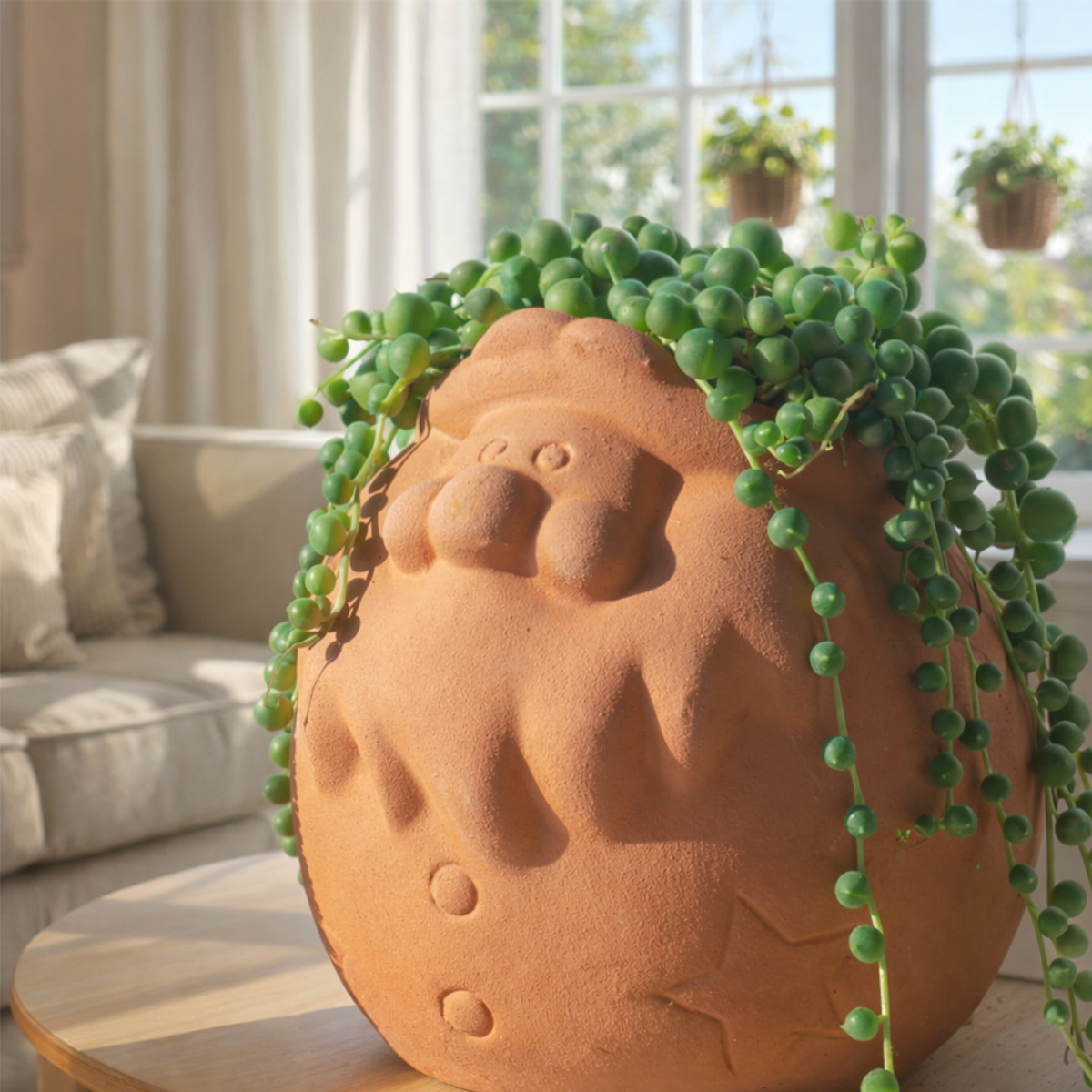 String Of Pearls Senecio Rowleyanus, holiday decoration, gifts for plant lovers 2025, xmas gift ideas, buy succulents online