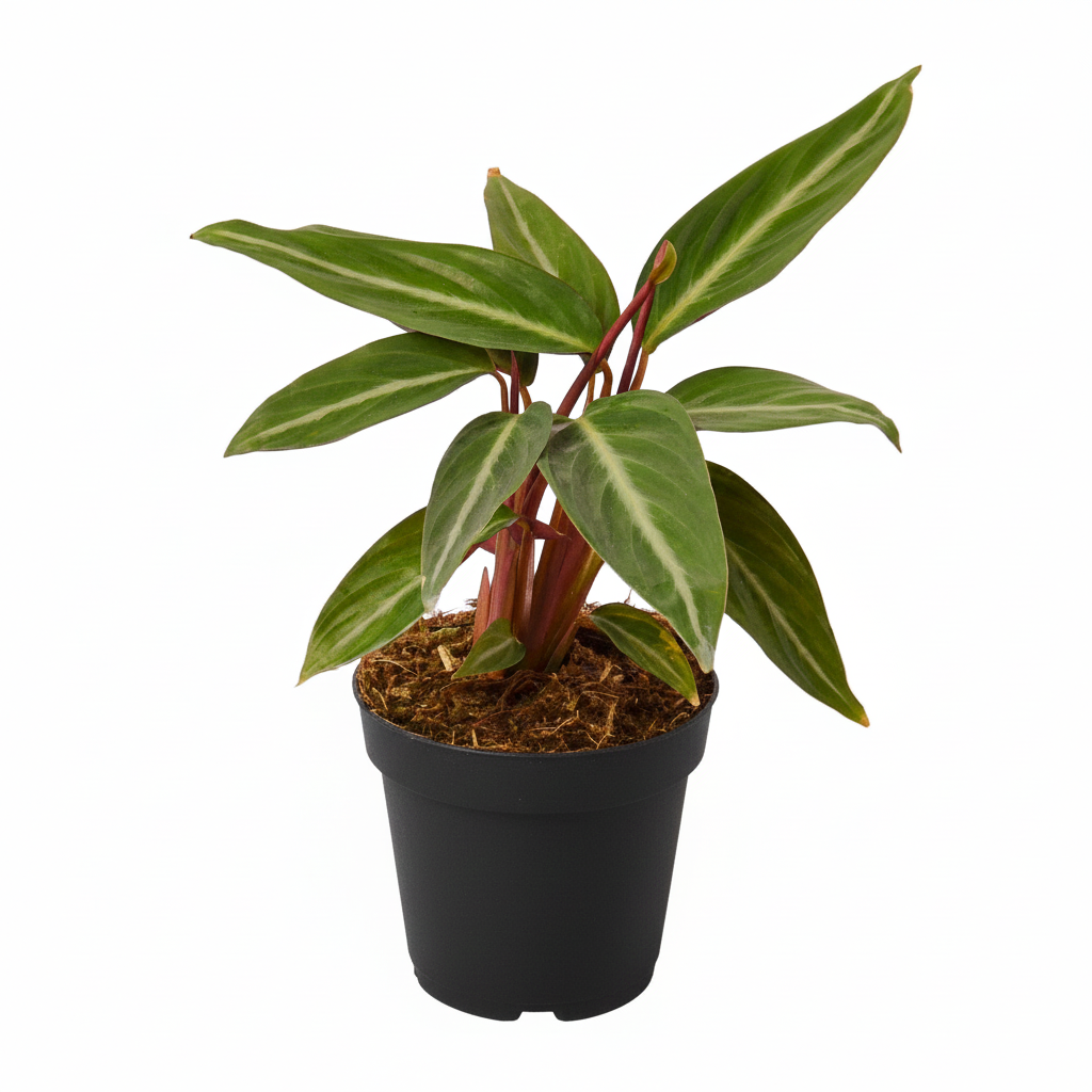 4 inch Stromanthe Sanguinea, prayer plant, variegated leaves tropical plants, low maintenance indoor plants for sale