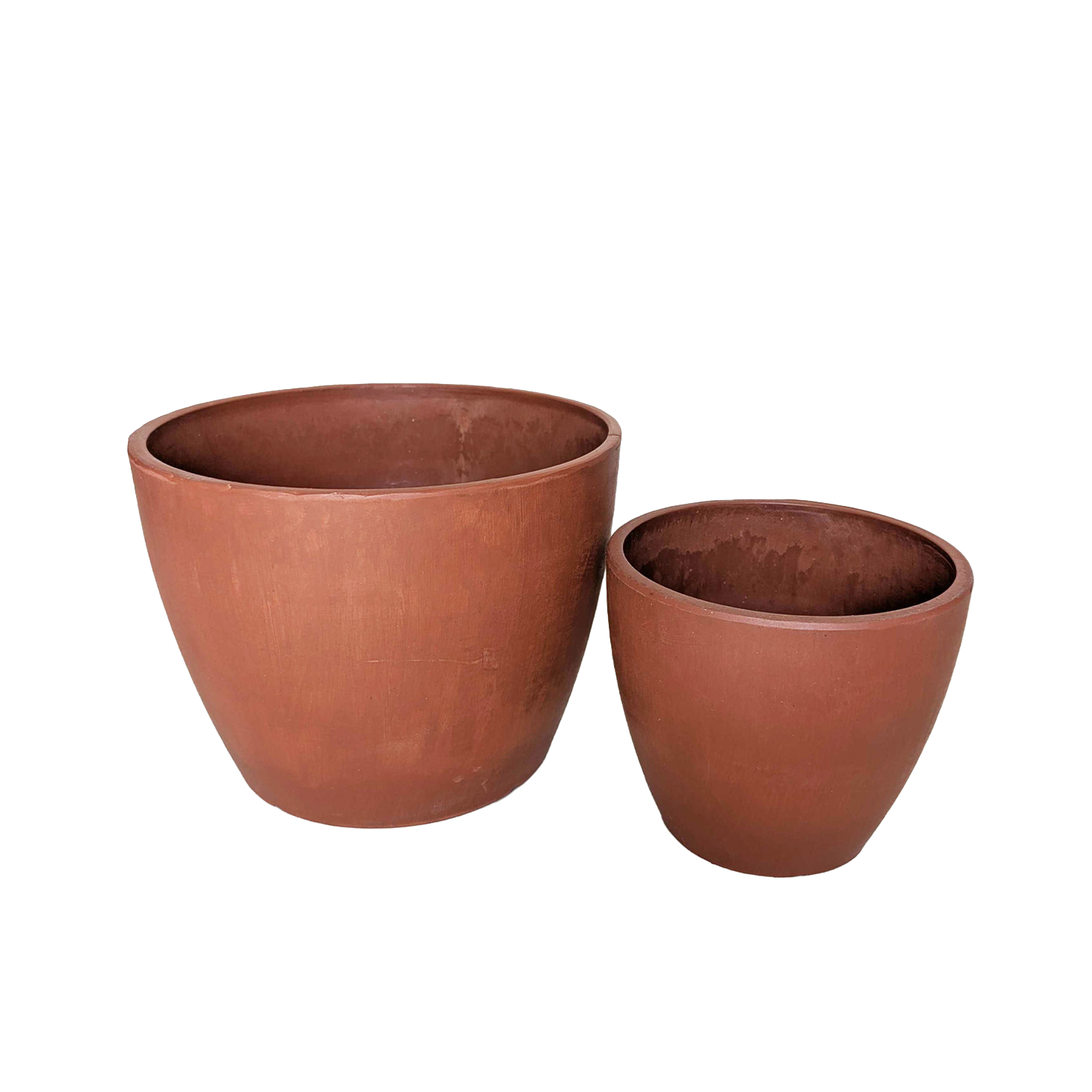 eco planter pots Sustainable Eco Planter Pots - Black & TerraCotta