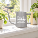 buy teacher gift watering can plant seeds that grow forever black online, sleek black finish with motivational design, ergonomic pour spout for precision watering, durable metal construction, ideal for classroom plants and teacher appreciation gifts, unique present for educators who inspire growth