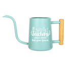 buy teacher gift watering can plant seeds that grow forever black online, sleek black finish with motivational design, ergonomic pour spout for precision watering, durable metal construction, ideal for classroom plants and teacher appreciation gifts, unique present for educators who inspire growth