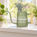 buy teacher gift watering can plant seeds that grow forever black online, sleek black finish with motivational design, ergonomic pour spout for precision watering, durable metal construction, ideal for classroom plants and teacher appreciation gifts, unique present for educators who inspire growth