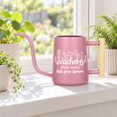 buy teacher gift watering can plant seeds that grow forever black online, sleek black finish with motivational design, ergonomic pour spout for precision watering, durable metal construction, ideal for classroom plants and teacher appreciation gifts, unique present for educators who inspire growth
