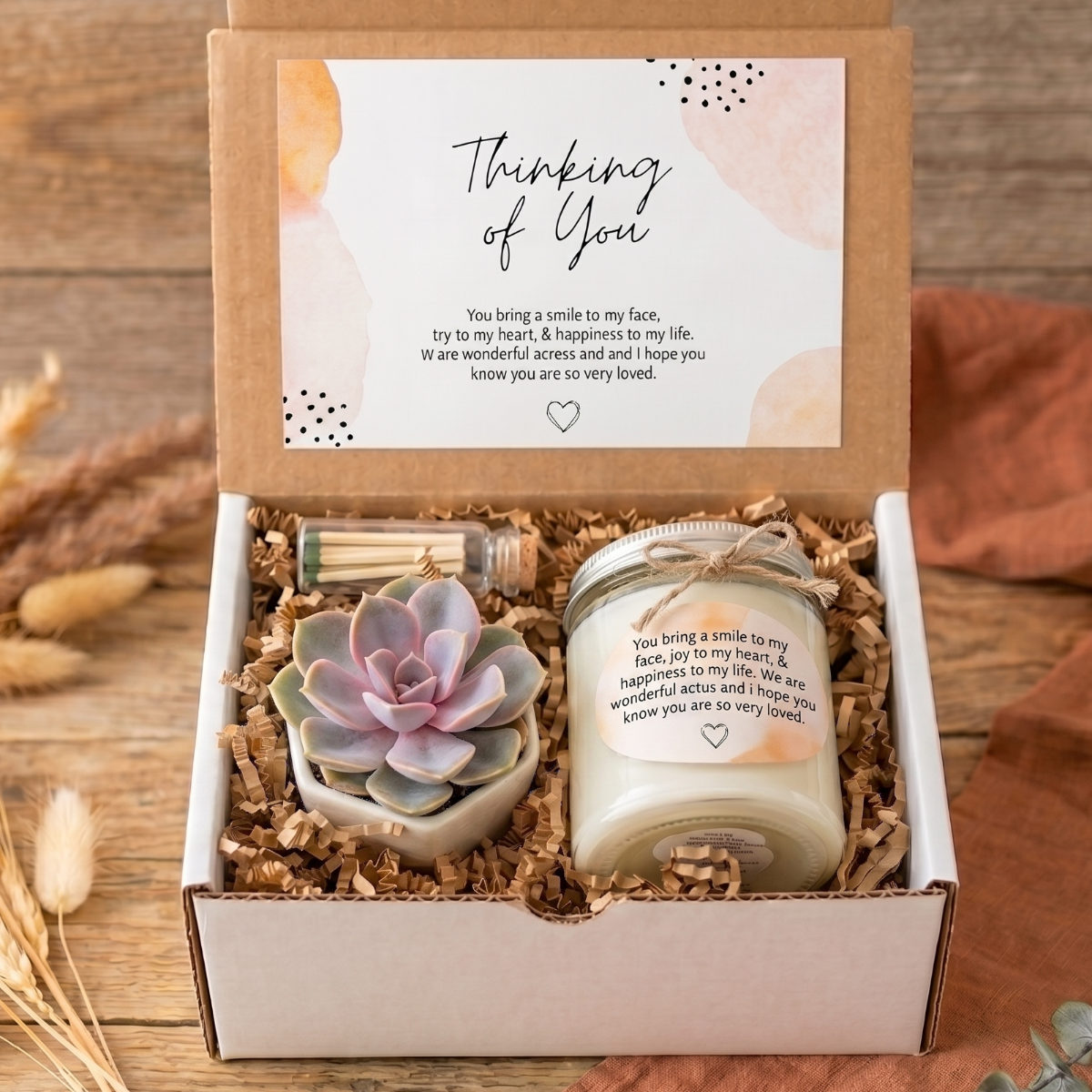 succulent gift subscription Thinking of You Gift Box