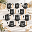 gray Pack of Watering Can - Bloom &amp; Grow 10-Pack for sale, sturdy gray plastic, 1.2-liter volume, modern and minimalist look, great for starting seeds, unique present for plant collectors