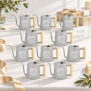 gray Pack of Watering Can - Bloom &amp; Grow 10-Pack for sale, sturdy gray plastic, 1.2-liter volume, modern and minimalist look, great for starting seeds, unique present for plant collectors
