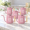 gray Pack of Watering Can - Bloom &amp; Grow 10-Pack for sale, sturdy gray plastic, 1.2-liter volume, modern and minimalist look, great for starting seeds, unique present for plant collectors