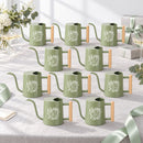 gray Pack of Watering Can - Bloom &amp; Grow 10-Pack for sale, sturdy gray plastic, 1.2-liter volume, modern and minimalist look, great for starting seeds, unique present for plant collectors