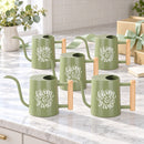 gray Pack of Watering Can - Bloom &amp; Grow 10-Pack for sale, sturdy gray plastic, 1.2-liter volume, modern and minimalist look, great for starting seeds, unique present for plant collectors