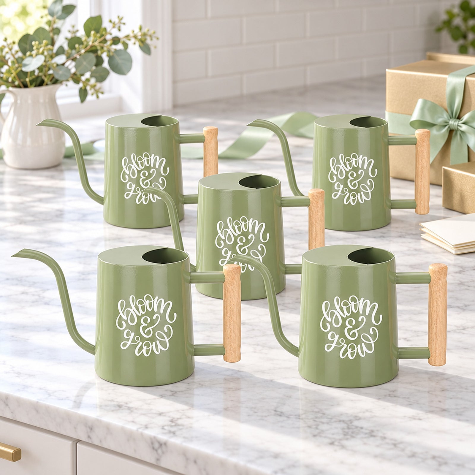buy Pack of Watering Can - Bloom & Grow 30-Pack gray online, strong and resilient material, sophisticated gray tone, balanced weight distribution, ideal for kitchen herbs, great gift for new homeowners