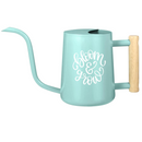 gray Watering Can - Bloom &amp; Grow for sale, sophisticated charcoal gray with premium matte coating, 1.5-liter size, refined pouring mechanism, ideal for office plant care and professional garden maintenance, beautiful gift for serious gardeners