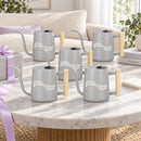 gray 30-pack pack of watering can - grow with the flow for sale, versatile light gray hue, robust weather-proof material, balanced pouring angle, perfect for indoor jungle setups, fantastic gift for plant collectors