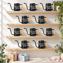 teal and gray 30-pack Pack of Watering Can - It's Your Time to Blossom for sale, assorted teal and gray shades, commercial grade strength, ergonomic balancing loop, ideal for botanical shop displays, beautiful housewarming gift