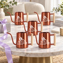 pack of watering can making pour decisions pink 30-pack for sale, thirty pink utility vessels, sweet candy color, durable everyday plastic, ideal for indoor planters, great gardening gift