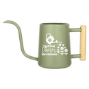 buy watering can - making pour decisions black online, durable plastic construction with humorous slogan design, ergonomic spout for precise watering, available in black gray orange and pink color options, ideal for indoor and outdoor garden watering, great gardening gift for plant enthusiasts and humor lovers