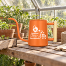 buy watering can - making pour decisions black online, durable plastic construction with humorous slogan design, ergonomic spout for precise watering, available in black gray orange and pink color options, ideal for indoor and outdoor garden watering, great gardening gift for plant enthusiasts and humor lovers