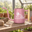 buy watering can - making pour decisions black online, durable plastic construction with humorous slogan design, ergonomic spout for precise watering, available in black gray orange and pink color options, ideal for indoor and outdoor garden watering, great gardening gift for plant enthusiasts and humor lovers
