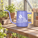 buy watering can - making pour decisions black online, durable plastic construction with humorous slogan design, ergonomic spout for precise watering, available in black gray orange and pink color options, ideal for indoor and outdoor garden watering, great gardening gift for plant enthusiasts and humor lovers