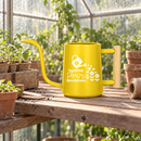 buy watering can - making pour decisions black online, durable plastic construction with humorous slogan design, ergonomic spout for precise watering, available in black gray orange and pink color options, ideal for indoor and outdoor garden watering, great gardening gift for plant enthusiasts and humor lovers
