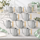 gray 30-pack pack of watering can - mama floral for sale, sophisticated ash gray hue, lightweight commercial-grade plastic, optimal weight distribution handle, perfect for conservatory maintenance, beautiful housewarming gift
