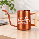 buy watering can plant grow bloom black online, durable plastic construction with ergonomic handle, multiple size options available, sleek modern design in vibrant black finish, ideal for indoor and outdoor garden watering, perfect gardening gift for plant enthusiasts