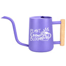 buy watering can plant grow bloom black online, durable plastic construction with ergonomic handle, multiple size options available, sleek modern design in vibrant black finish, ideal for indoor and outdoor garden watering, perfect gardening gift for plant enthusiasts
