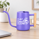 buy watering can plant grow bloom black online, durable plastic construction with ergonomic handle, multiple size options available, sleek modern design in vibrant black finish, ideal for indoor and outdoor garden watering, perfect gardening gift for plant enthusiasts